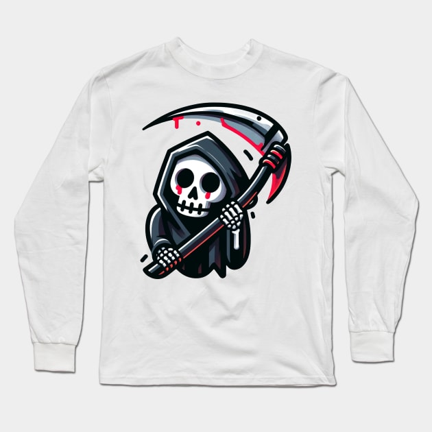 Cute Lord Death Long Sleeve T-Shirt by luwakka